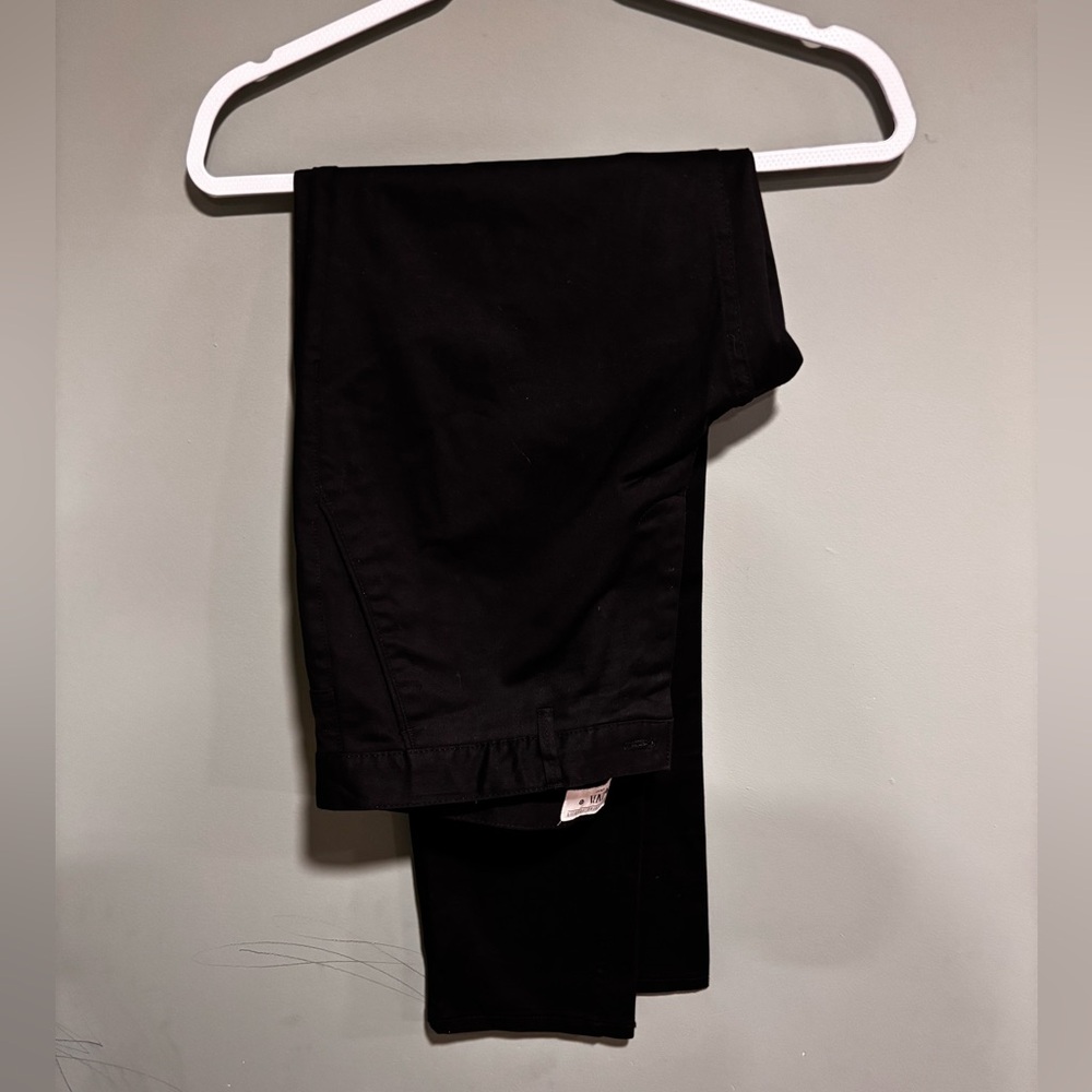 ZARA MENS PREMIUM BLACK CHINO TROUSERS